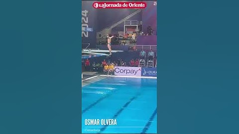 El clavadista mexicano Osmar Olvera logró medalla de bronce en trampolín de 3 metros en Doha 2024
