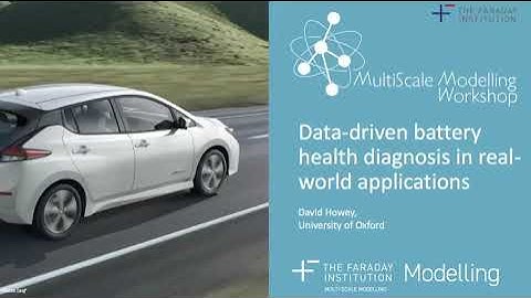 Data-driven battery health diagnosis in real-world applications - A. Aitio & D. Howey