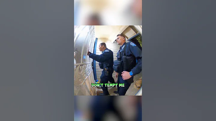 Cops Act Like 21 Jump Street on Ring Doorbell Camera #shorts