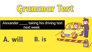 English grammar test | check your level of English | elementary test 6