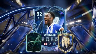 WELBECK y MEJORA de TOTS ASEGURADO PREMIER en SBC y EVO de DFC!! | FC 26