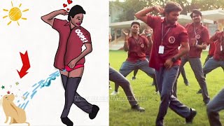 Loveah Sollitalea Song Funny Drawing Meme 🤣🤣🤣 | Ken Karunaas | GV Prakash | Youth 