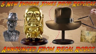 5 New Indiana Jones Prop Replicas Announced From Regal Robot