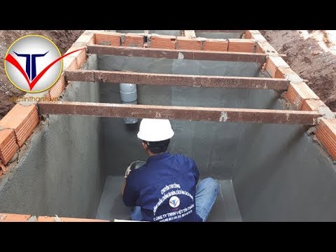 Video Thi Công Chống Thấm Hầm Tự Hoại Bể Phốt Nhà Vệ Sinh... - youtube