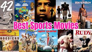 THE GREATEST SPORTS MOVIES EVER!!