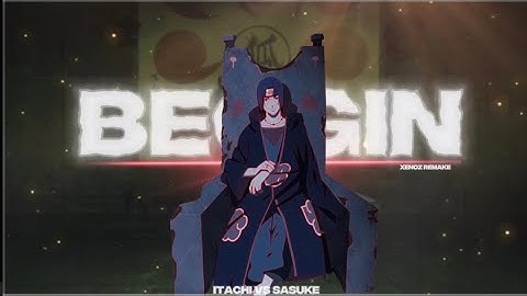 Itachi vs sasuke amv edit // @XenozEdit remake