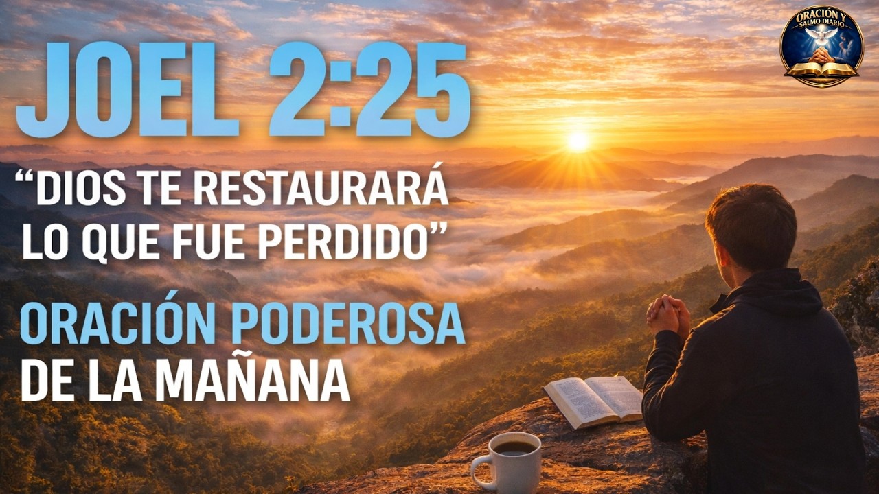 Dios Te Restaurará Lo Que Fue Perdido | Oración con Joel 2:25