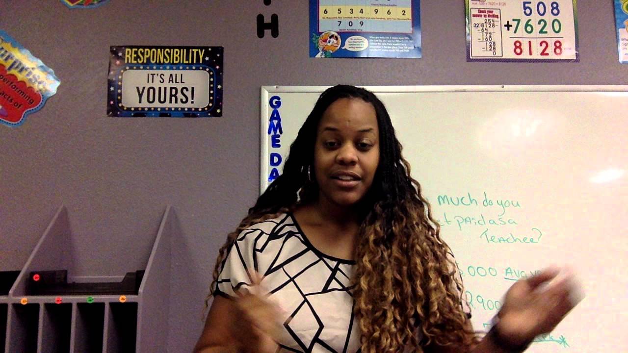 How Much Do You Get Paid As A Teacher The Big Bucks YouTube