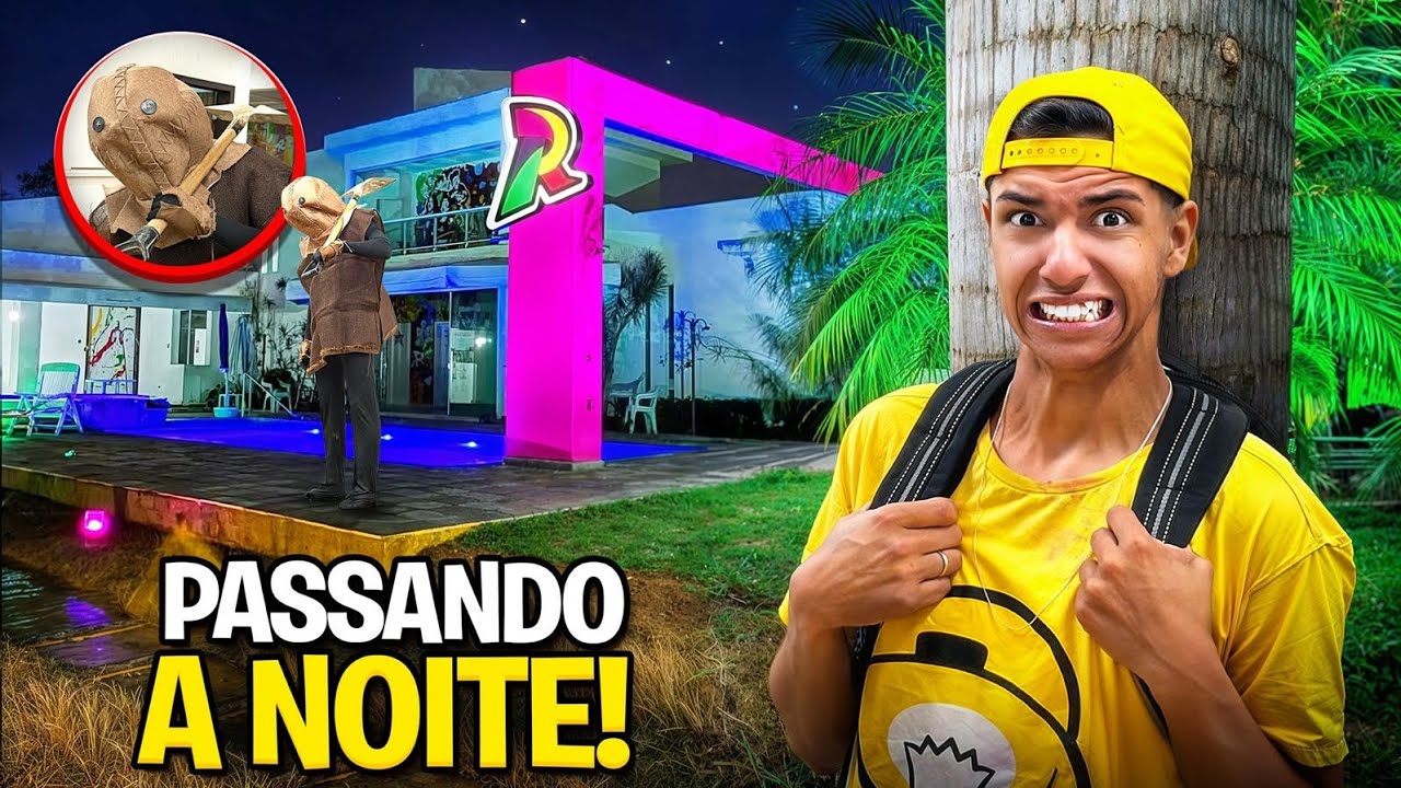 PASSEI A NOITE NA MANSÃO NOVA SOZINHO … *Tinha alguém cmg ? 