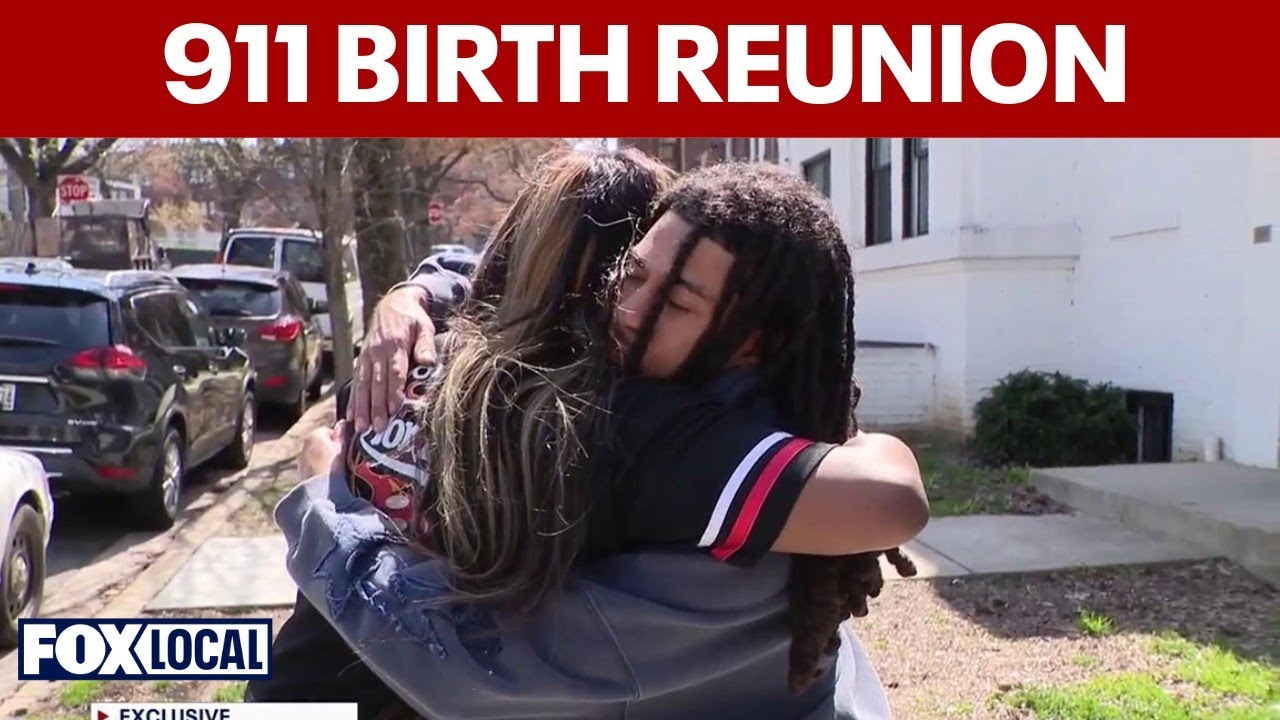 D.C. 911 dispatcher reunites with mom after guiding childbirth