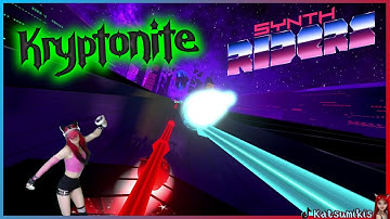 Synth Riders VR 🪨 Kryptonite, Jeris Johnson (REMIX) 🔥CrazyPhoenix Custom Map🔥Gameplay