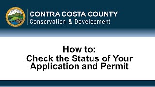 How to Check the Status of Your Application and Permit