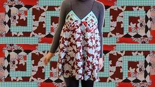 DIY Quilt Square Dress inspired by Christopher John Rogers