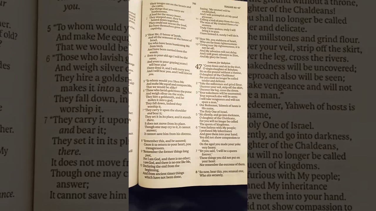 (On God Sovereignty) Isaiah 