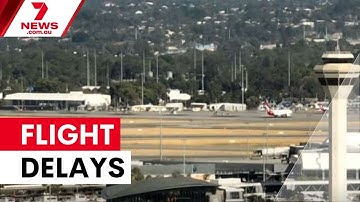 Air traffic control outage delays flights | 7NEWS