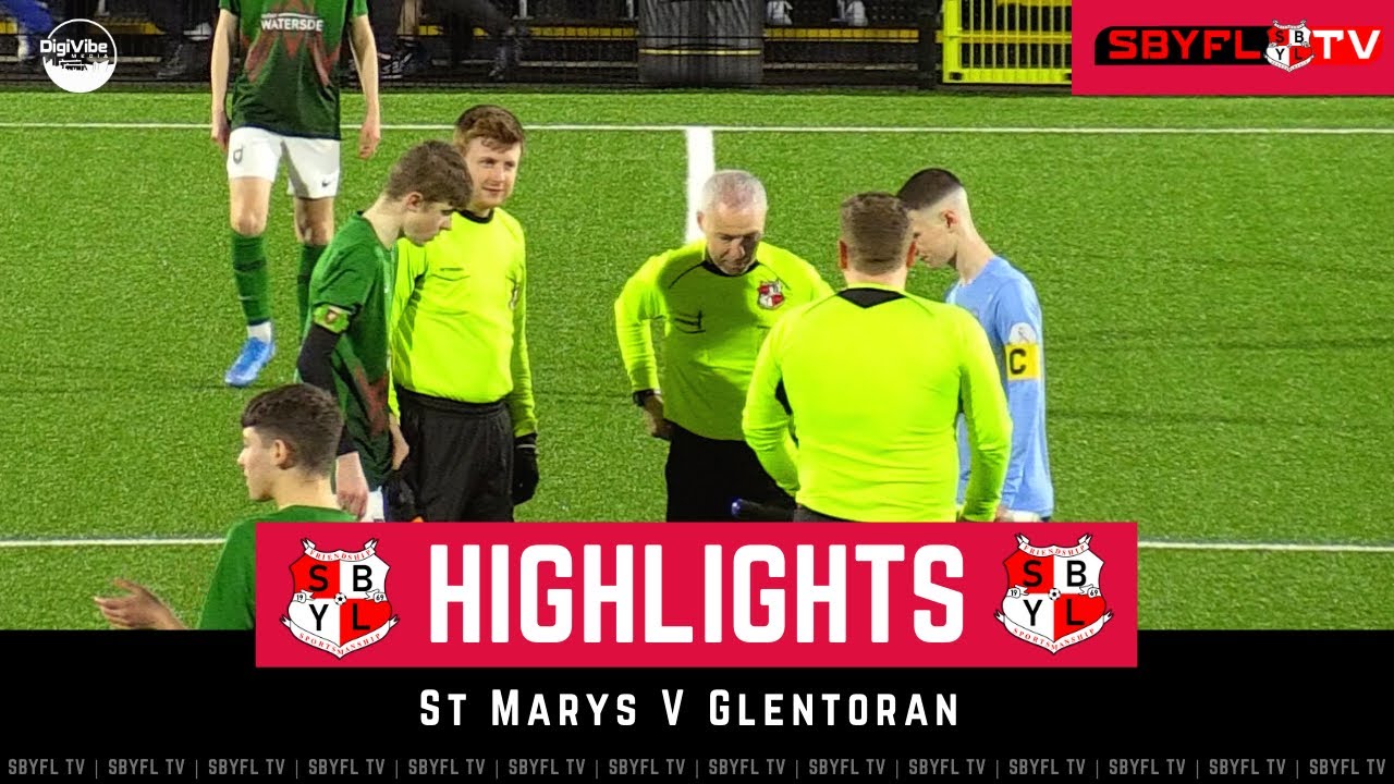 St Marys v Glentoran - Under 15 Premier Supplementary League Cup Final ...