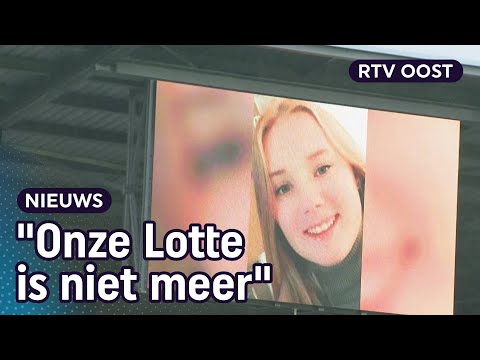 Emotionele herdenking voor vermoorde Lotte (14) | RTV Oost