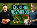 AFL vs Rugby Kicking Competition