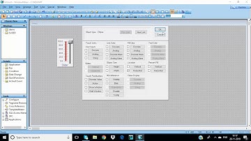 SCADA WONDERWARE INTOUCH HORIZONTAL PROPERTY