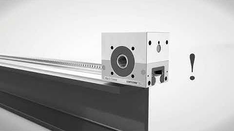 Cách lắp và nối thanh răng