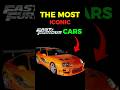 The most Iconic Fast and Furious Cars!