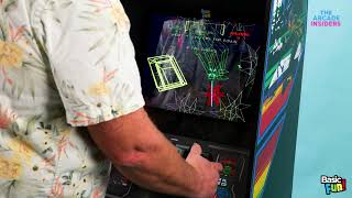 Arcade Classics Star Wars "Return of the Jedi" gameplay!