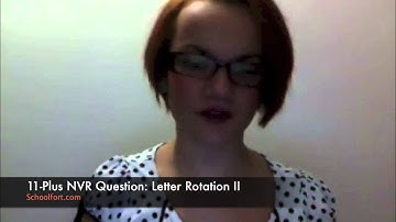 Analogies, Series, Recognition and Rotation (V) | 11-Plus Non Verbal Reasoning Exam Question