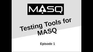 Testing Tools for MASQ Node