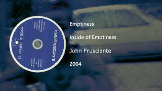 John Frusciante - Emptiness (Letra y Subtítulos)