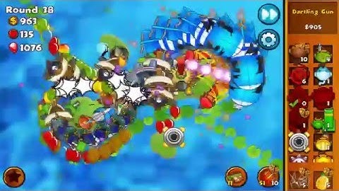 Bloons Monkey City [android] - Contested Territory Lake Terrain round 37
