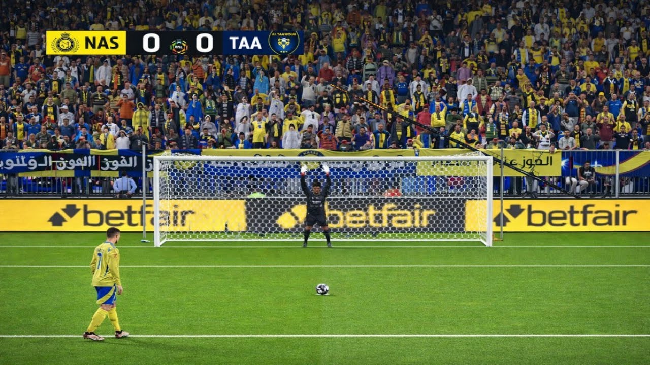 Al Nassr vs Al-Taawoun Saudi Pro League Final Penalty Shootout Its Ronaldo vs Al-Taawoun