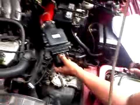 Mitsubishi eclipse 2003 gts cold air intake - YouTube