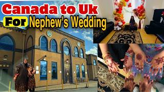Canada to UK for Nephew's Wedding | Single Mom Life in Canada Vlogs