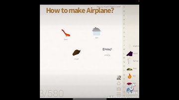 How To Make Airplane in Littel Alchemy #shorts #youtubeshorts