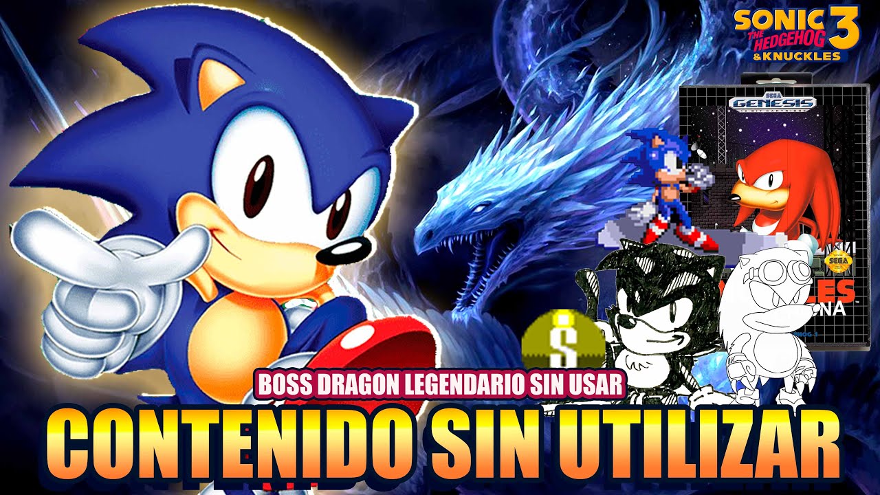 Contenido eliminado de Sonic 3 & Knuckles | Conceptos tempranos, Diseños, y Secretos |Emerald Planet