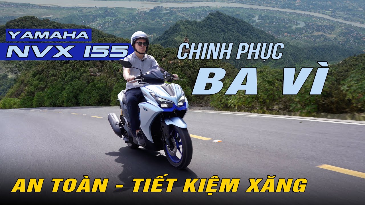 Chạy Yamha NVX 155 trên Vườn quốc gia Ba Vì: 