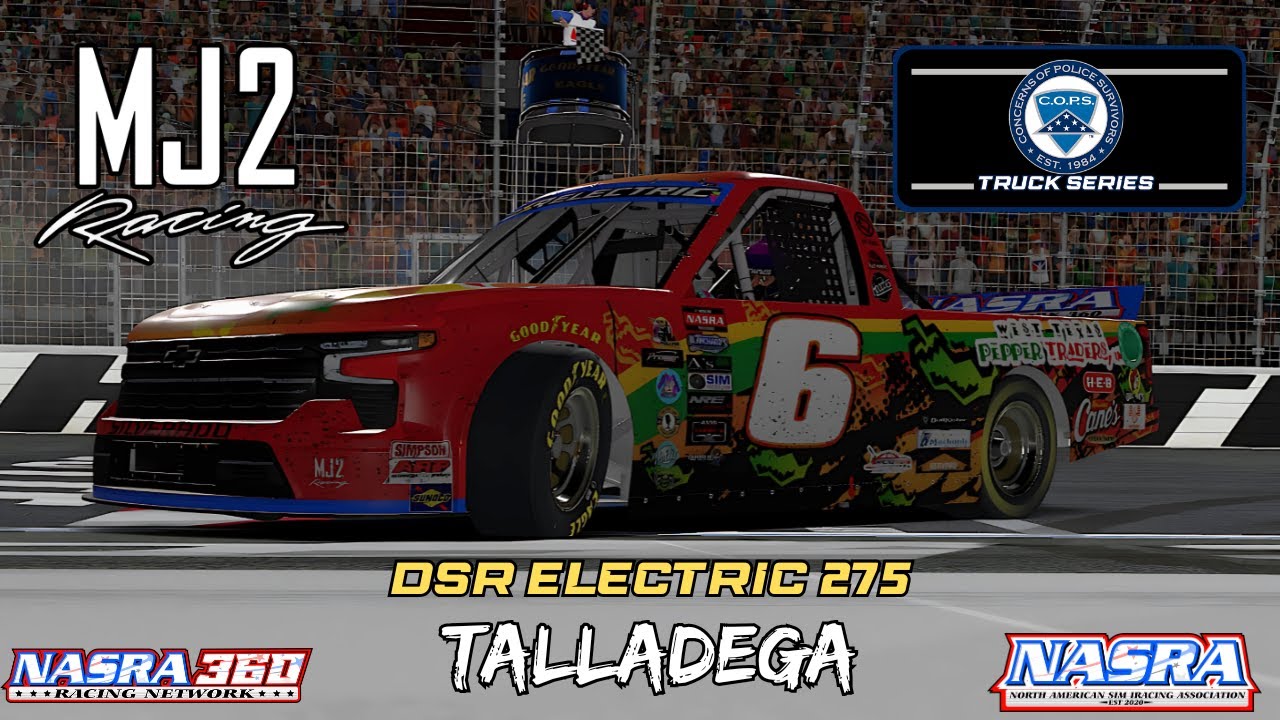C.O.P.S. Truck Series | DSR Electric 275 | Talladega Superspeedway