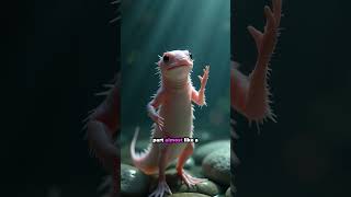 The Real-Life Superheroes! 🦎 #Axolotl #ScienceFacts #Nature #AmazingAnimals #Biology