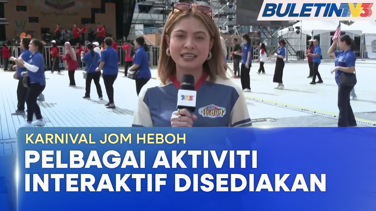 KARNIVAL JOM HEBOH | Penuh Pengisian, Aktiviti Riadah Seisi Keluarga