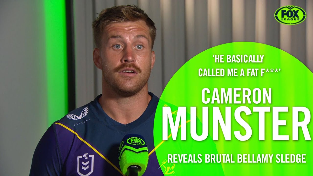 Cameron Munster reveals EPIC Bellamy spray