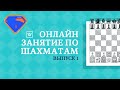 Онлайн занятие по шахматам. Выпуск 1