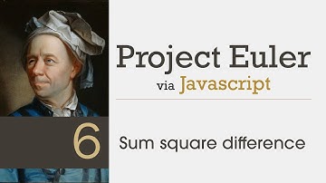 Project Euler Problem 6 Solved with JavaScript