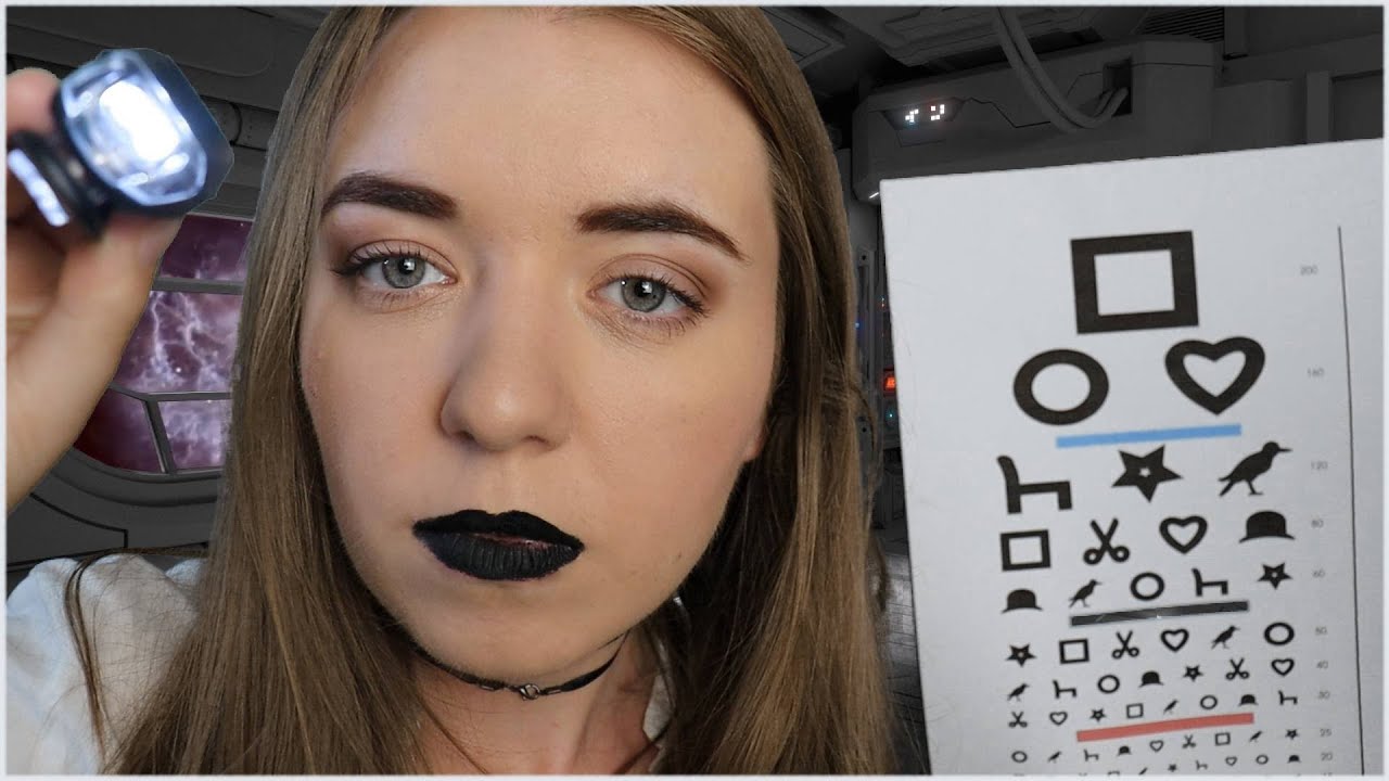 ASMR CZ Vyšetření očí ve vesmíru | Sci-fi roleplay