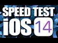 Speed / Performance Test of iOS 14 vs iOS 13.7