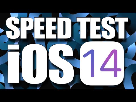 Speed / Performance Test of iOS 14 vs iOS 13.7