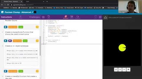 Pac-Man & the Golden Snitch from Harry Potter - Hatch Coding Virtual Classroom March 31st