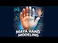 Maya Tutorial | Hand Modelling Easy Process