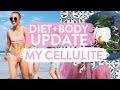 BODY & DIET UPDATE | What I Eat to Get Back on Track + FULL WORKOUT
