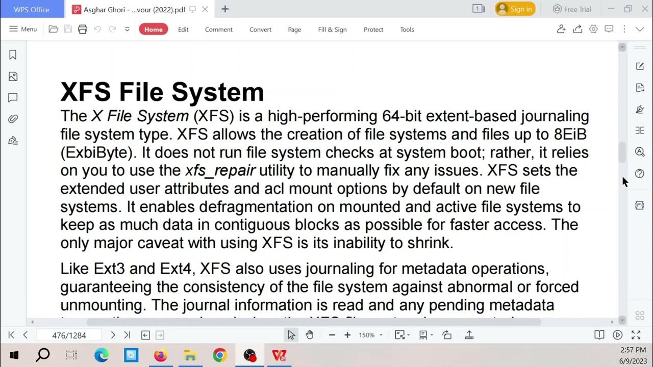 Redhat Sơ lược về XFS File System YouTube