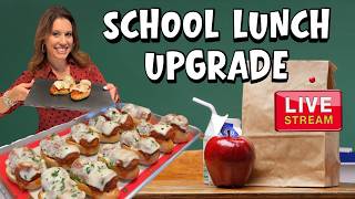 School Lunch Upgrade: Homemade Mini Meatball Subs | LIVE with Tara the Foodie & Juicy Joe | Ep26